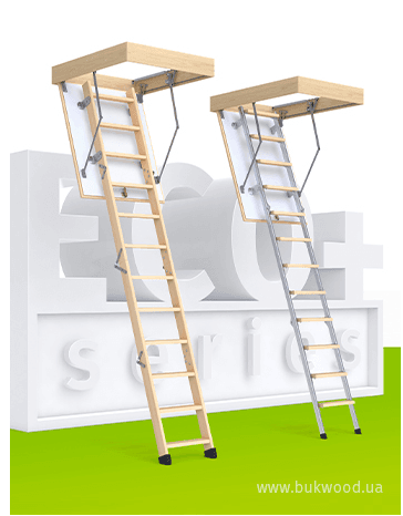 Сходи на горище BukWood Standard 60×120 - фото 3